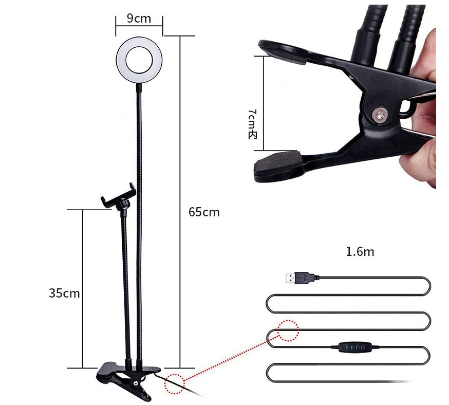 LED Selfie Ring Light for Live