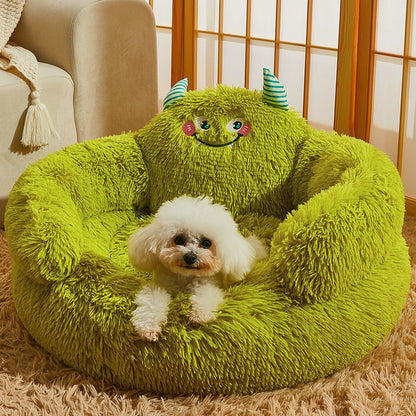 Cat And Dog Kennel Dog Mat Sleeping Medium And Small Dog Bichon Dog Sofa Bed Pet Cat Kennel Warm In Winter